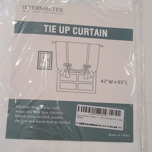 Tie up curtain- farmhouse
